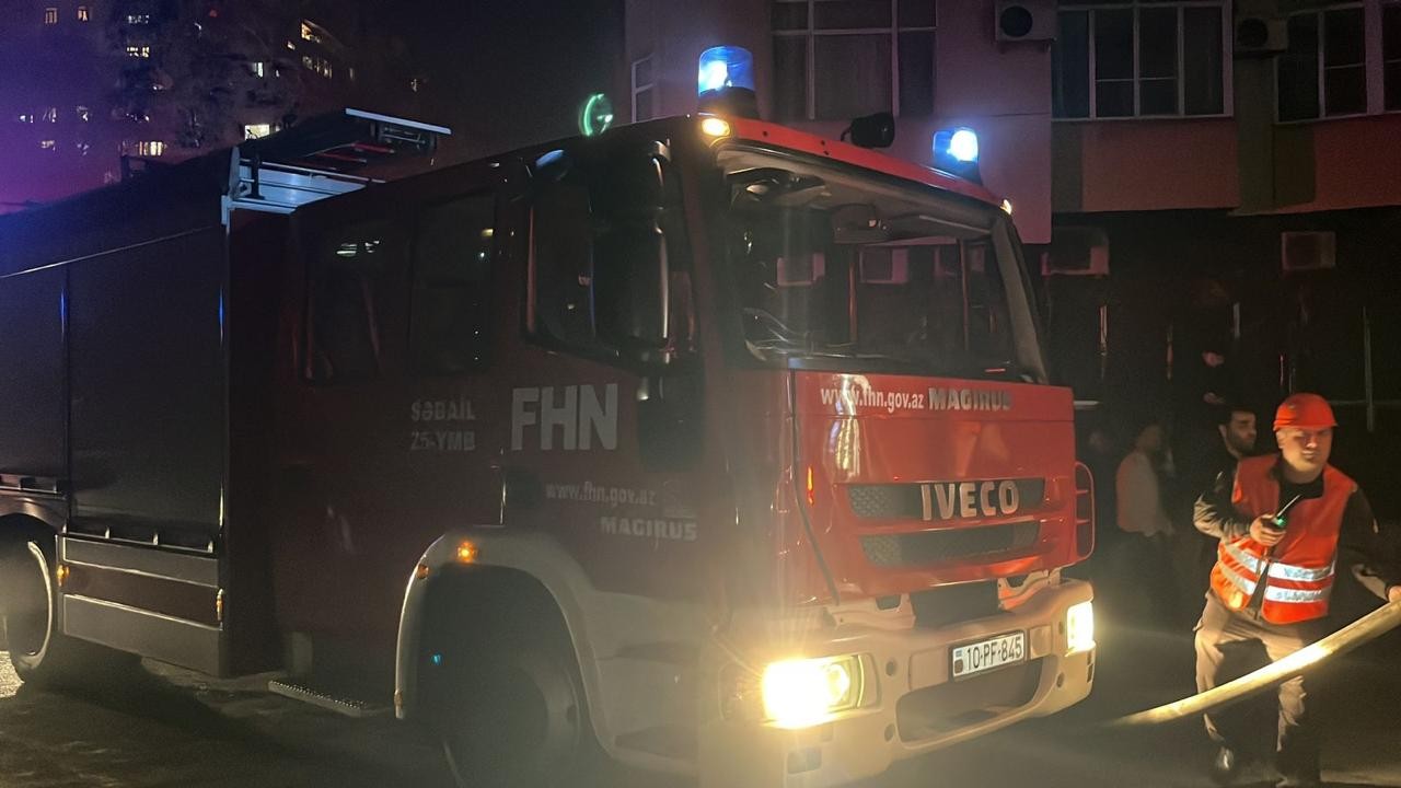 Yasamaldakı yanğında üç nəfər ölüb, 20 nəfər zəhərlənib - YENİLƏNİB (FOTOLAR/VİDEO)